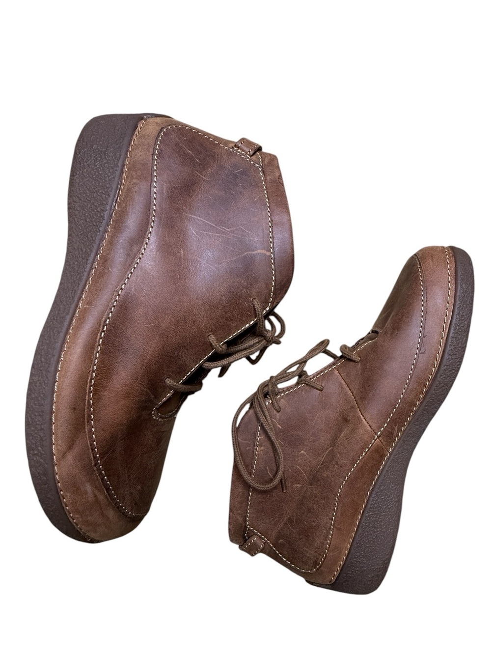 Duluth Women's Andina Leather Ankle Boots Size 10